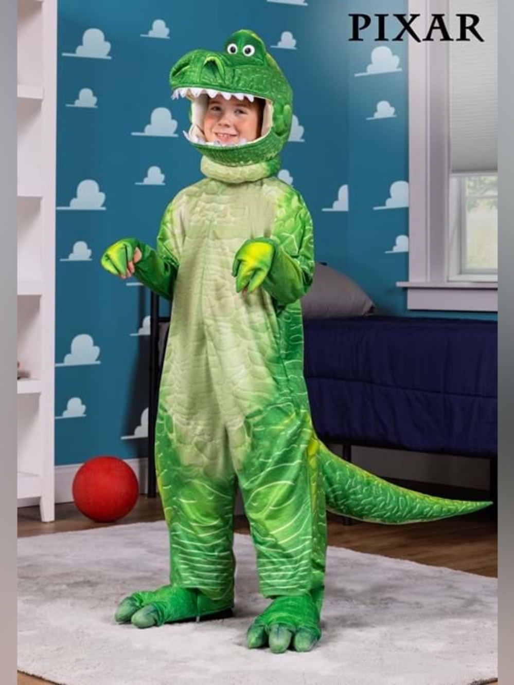 Kid's Disney And Pixar Deluxe Toy Story Rex Costume